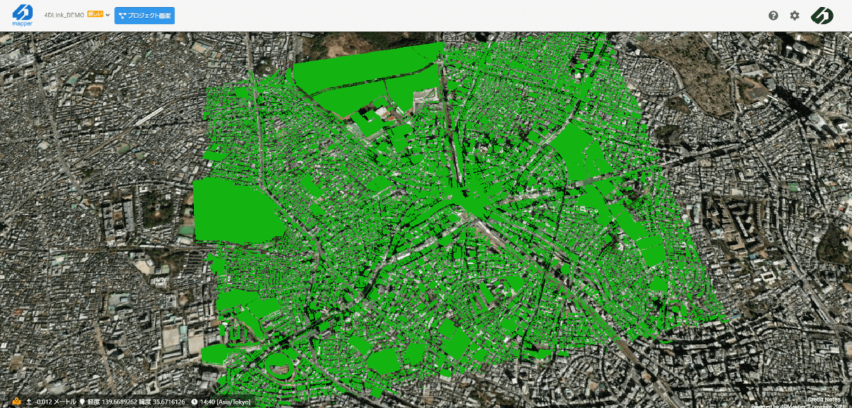 デジタルツインプラットフォーム 4dlinkcloud がゼンリン３d地図データに標準対応 Skylink Japan スカイリンクジャパン