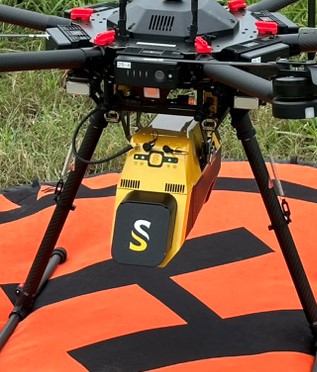 YellowScan製のUAV搭載LiDARセンサー