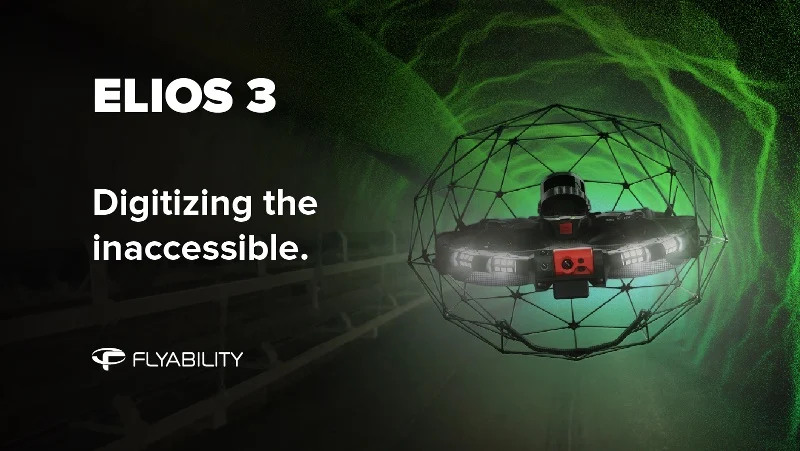 Flyability ELIOS 3 屋内・狭所点検ドローン