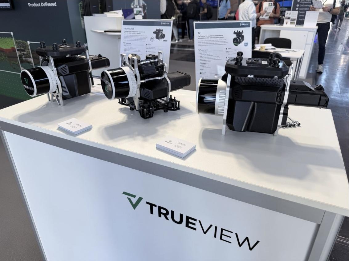 GeoCue TrueView。ドローン用LiDARペイロード3機種