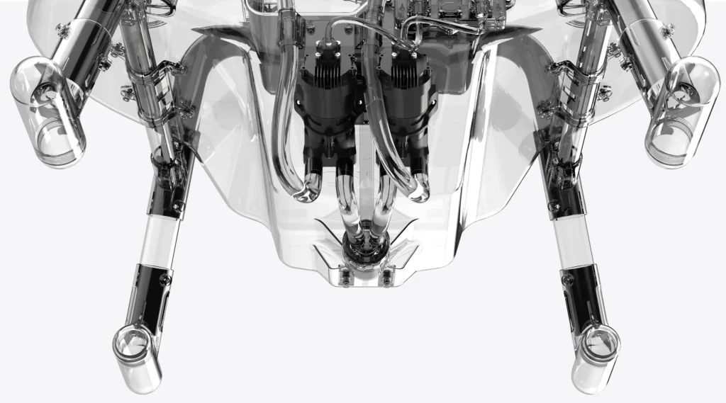 RevoSpray 4の遠心噴霧ノズル